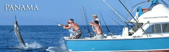 Panama fishing for Marlin, Sailfish, Dorado, Tuna and Rooster Fish