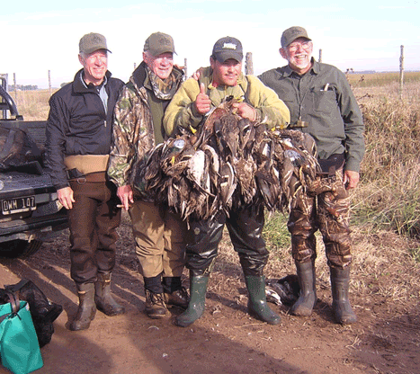 Duck Hunting in Argentina